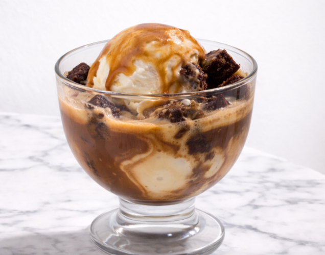 Brownie Bite Affogato